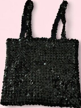 Sequin Party tank top